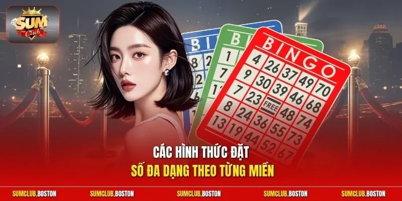Các hình thức đặt số đa dạng theo từng miền