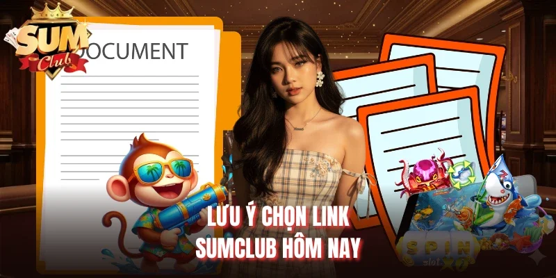 Lưu ý chọn link Sumclub hôm nay