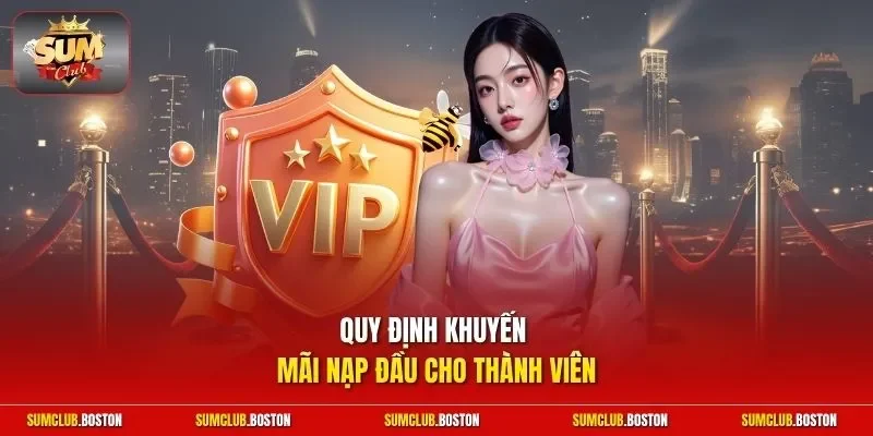 Quy định khuyến mãi nạp đầu cho thành viên