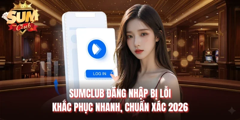 Sumclub đăng nhập bị lỗi