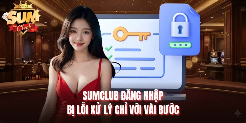 Sumclub đăng nhập bị lỗi xử lý chỉ với vài bước