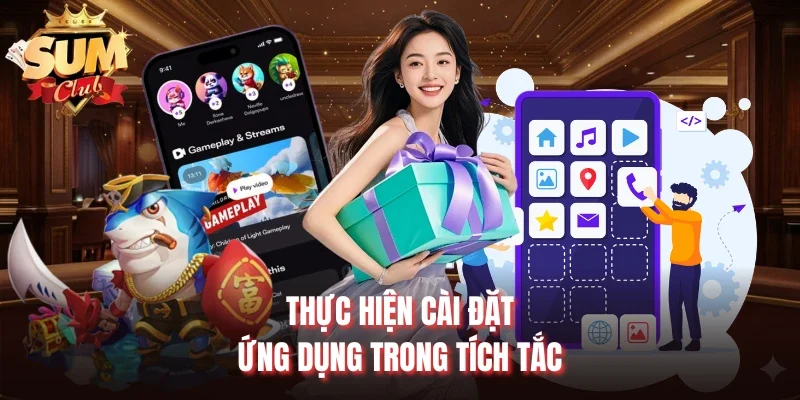 Thực hiện cài đặt ứng dụng trong tích tắc