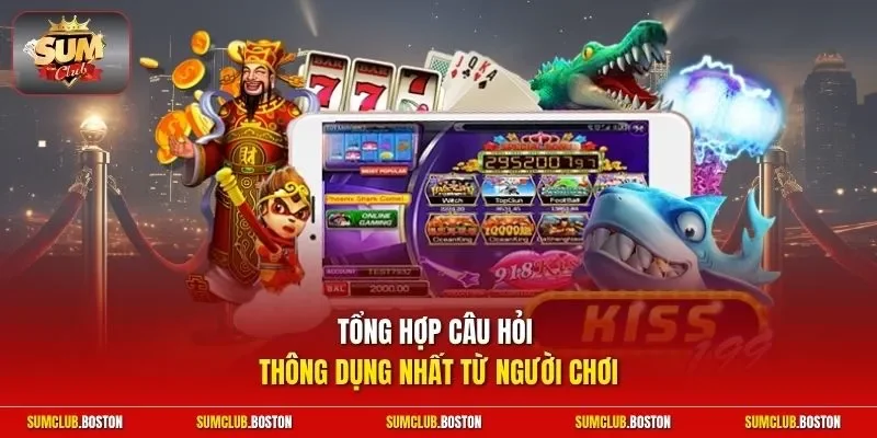 Tổng hợp câu hỏi thông dụng nhất từ người chơi